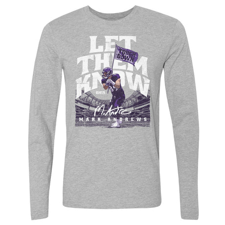 Mark Andrews Men's Long Sleeve T-Shirt | 500 LEVEL