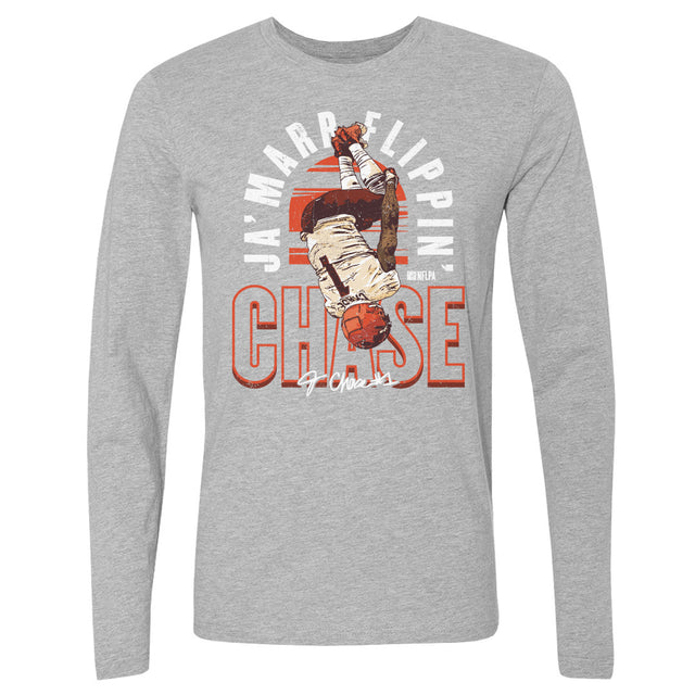 Ja'Marr Chase Men's Long Sleeve T-Shirt | 500 LEVEL