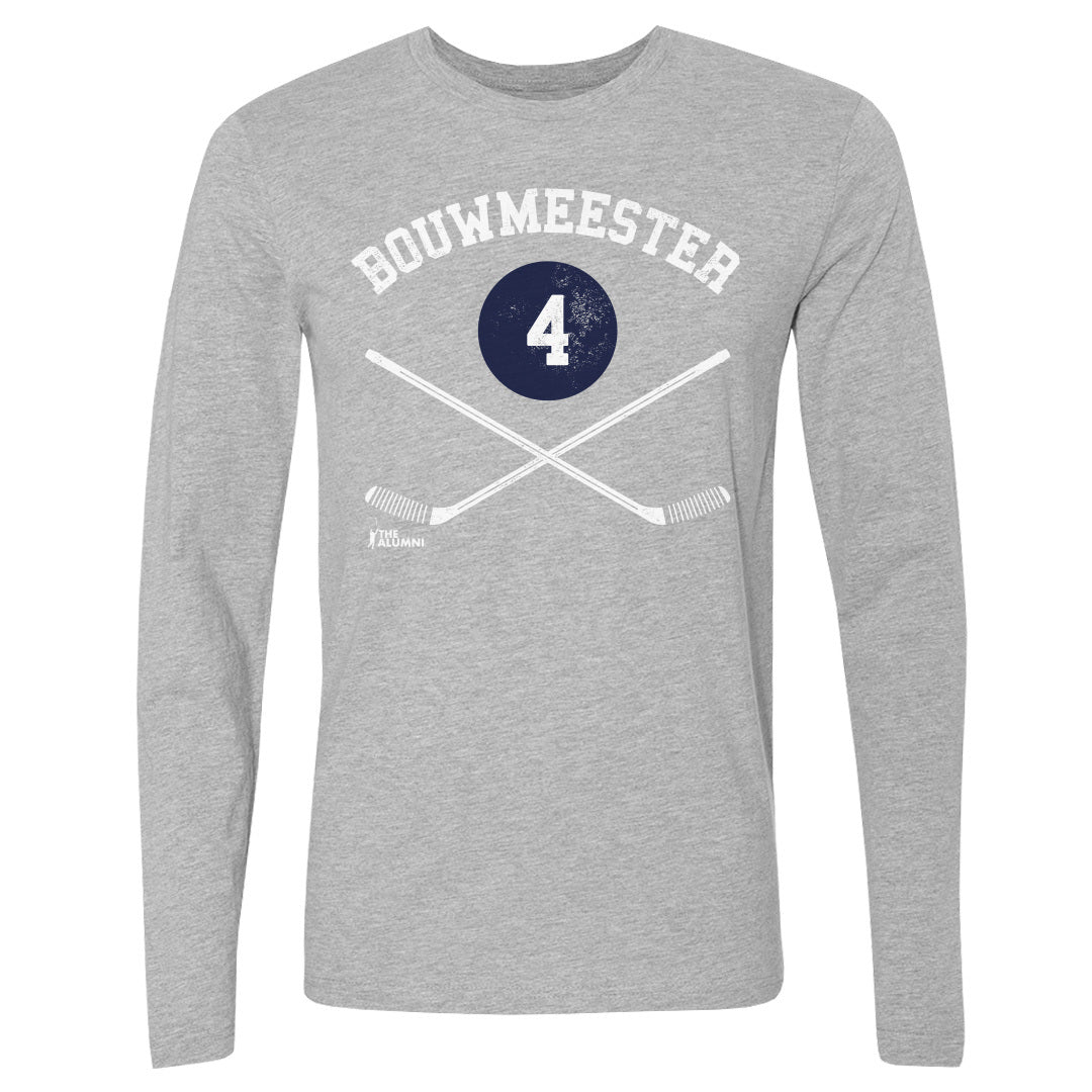 Jay Bouwmeester Men&#39;s Long Sleeve T-Shirt | 500 LEVEL