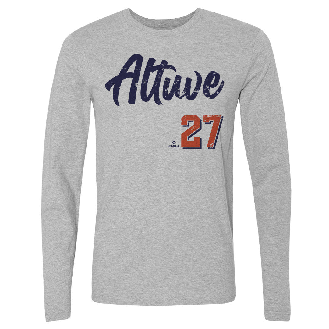 Jose Altuve Men's Long Sleeve T-Shirt | 500 LEVEL
