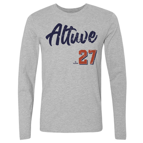Jose Altuve Men's Long Sleeve T-Shirt | 500 LEVEL