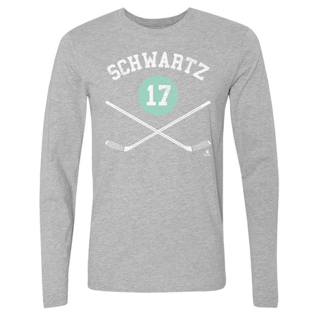 Jaden Schwartz Men's Long Sleeve T-Shirt | 500 LEVEL