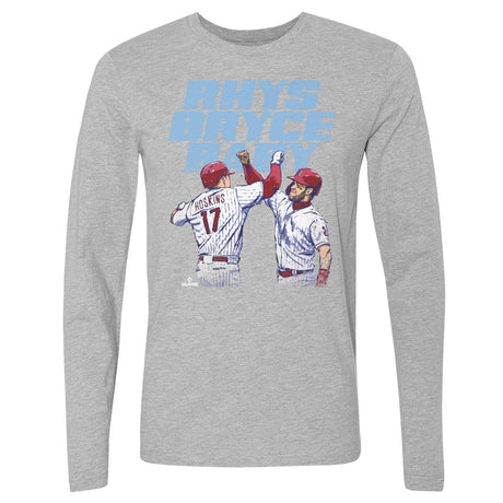 Bryce Harper Men's Long Sleeve T-Shirt | 500 LEVEL