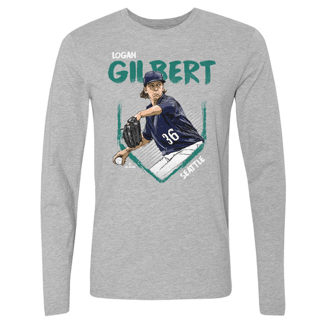 Logan Gilbert Men's Long Sleeve T-Shirt | 500 LEVEL
