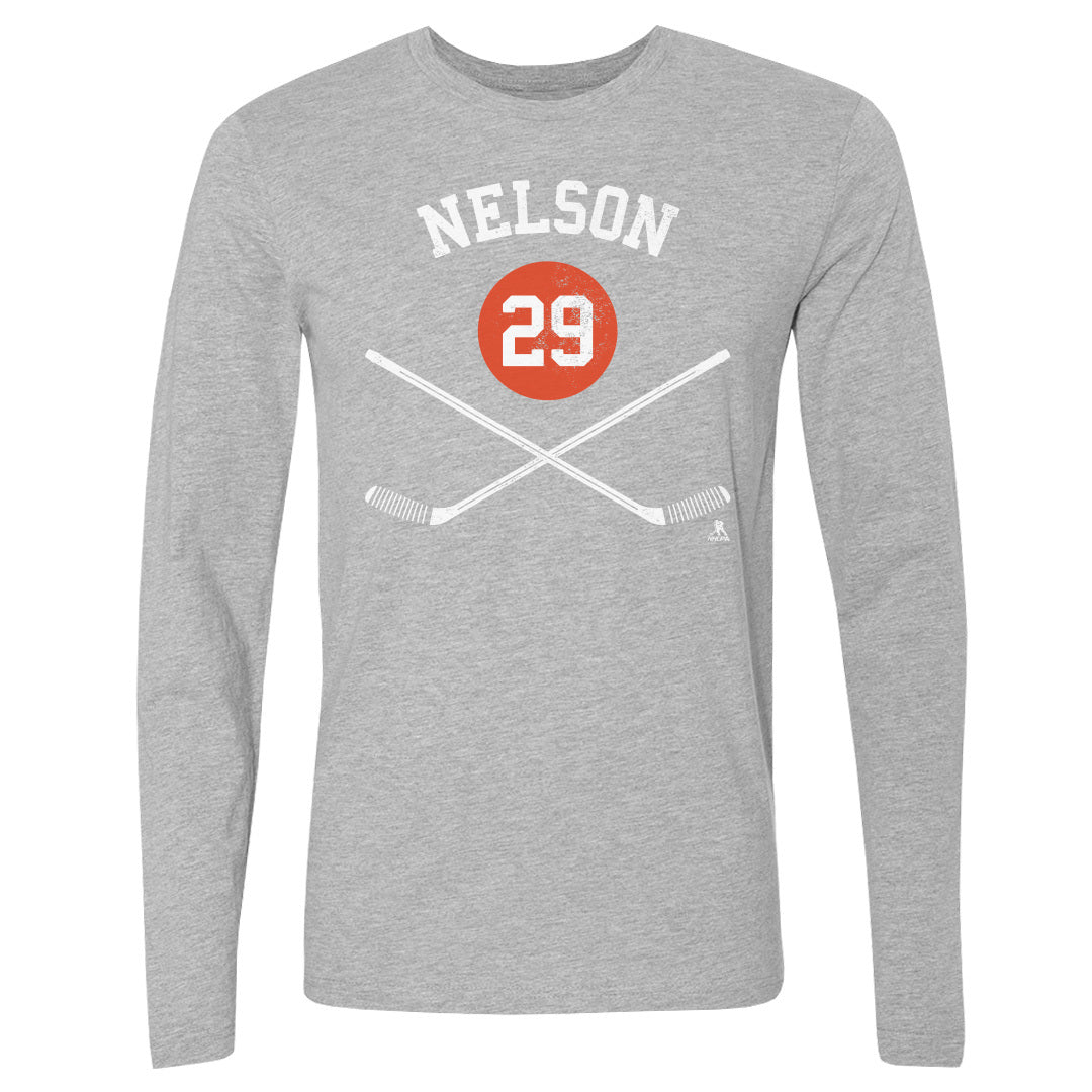 Brock Nelson Men&#39;s Long Sleeve T-Shirt | 500 LEVEL