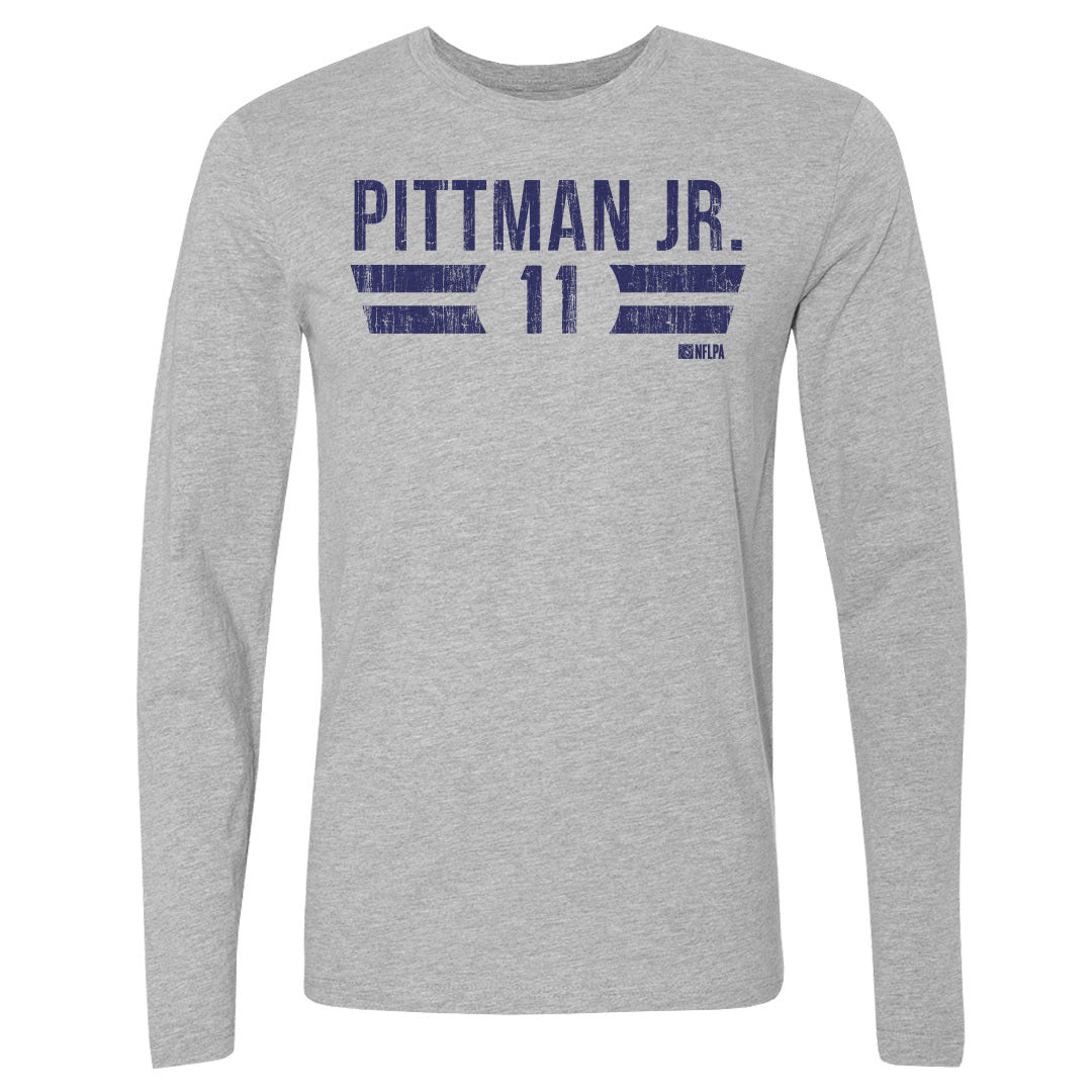 Michael Pittman Jr. Men's Long Sleeve T-Shirt | 500 LEVEL