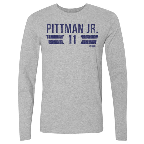 Michael Pittman Jr. Men's Long Sleeve T-Shirt | 500 LEVEL