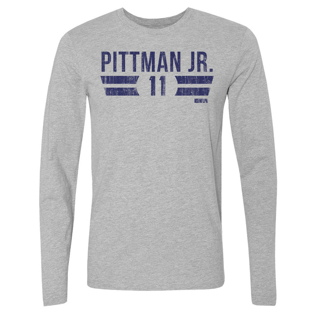 Michael Pittman Jr. Men's Long Sleeve T-Shirt | 500 LEVEL