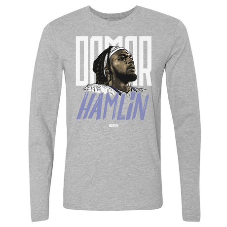 Damar Hamlin Men's Long Sleeve T-Shirt | 500 LEVEL