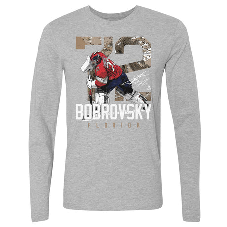 Sergei Bobrovsky Men's Long Sleeve T-Shirt | 500 LEVEL
