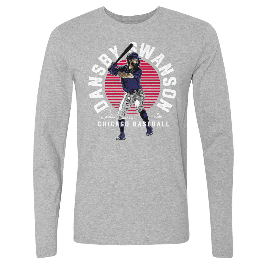Dansby Swanson Men's Long Sleeve T-Shirt | 500 LEVEL