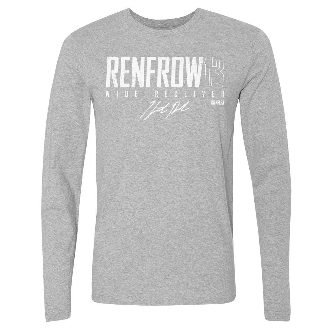 Hunter Renfrow Men&#39;s Long Sleeve T-Shirt | 500 LEVEL