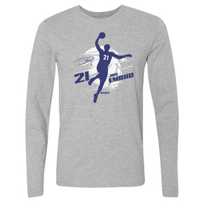 Joel Embiid Men's Long Sleeve T-Shirt | 500 LEVEL