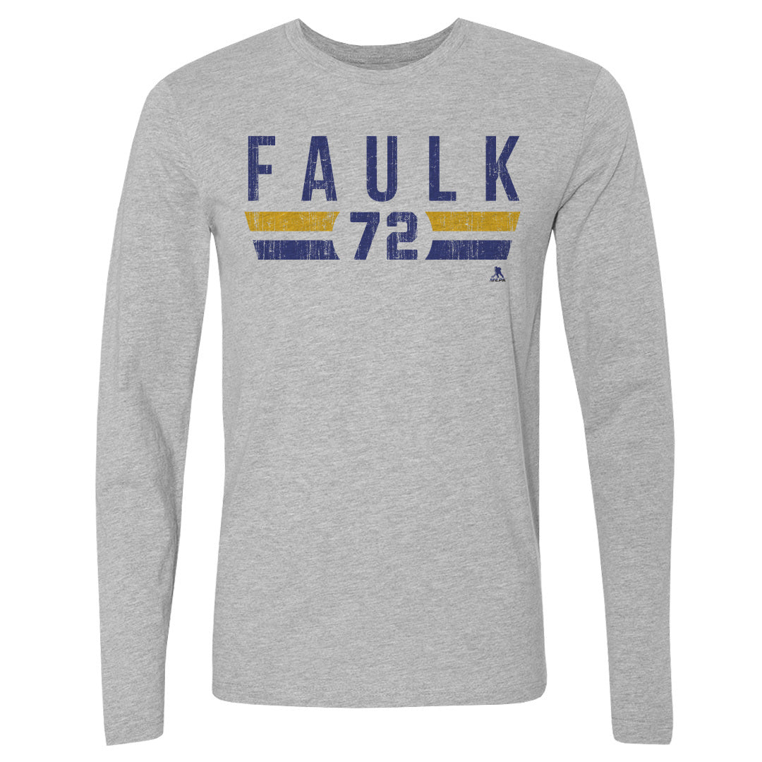 Justin Faulk Men's Long Sleeve T-Shirt | 500 LEVEL
