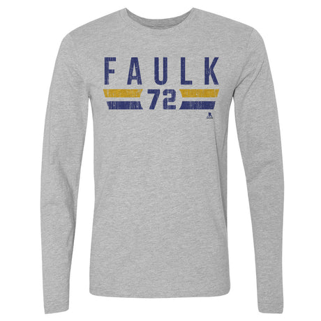 Justin Faulk Men's Long Sleeve T-Shirt | 500 LEVEL