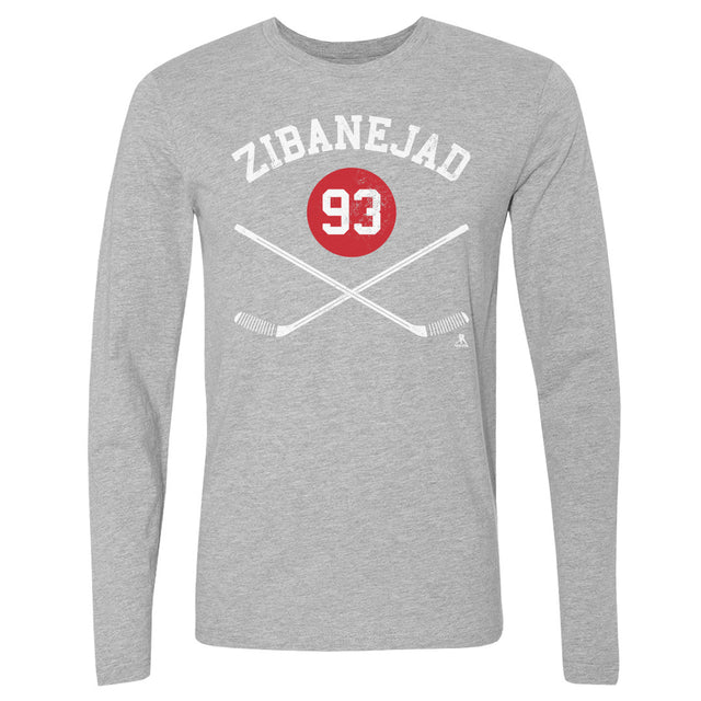 Mika Zibanejad Men's Long Sleeve T-Shirt | 500 LEVEL