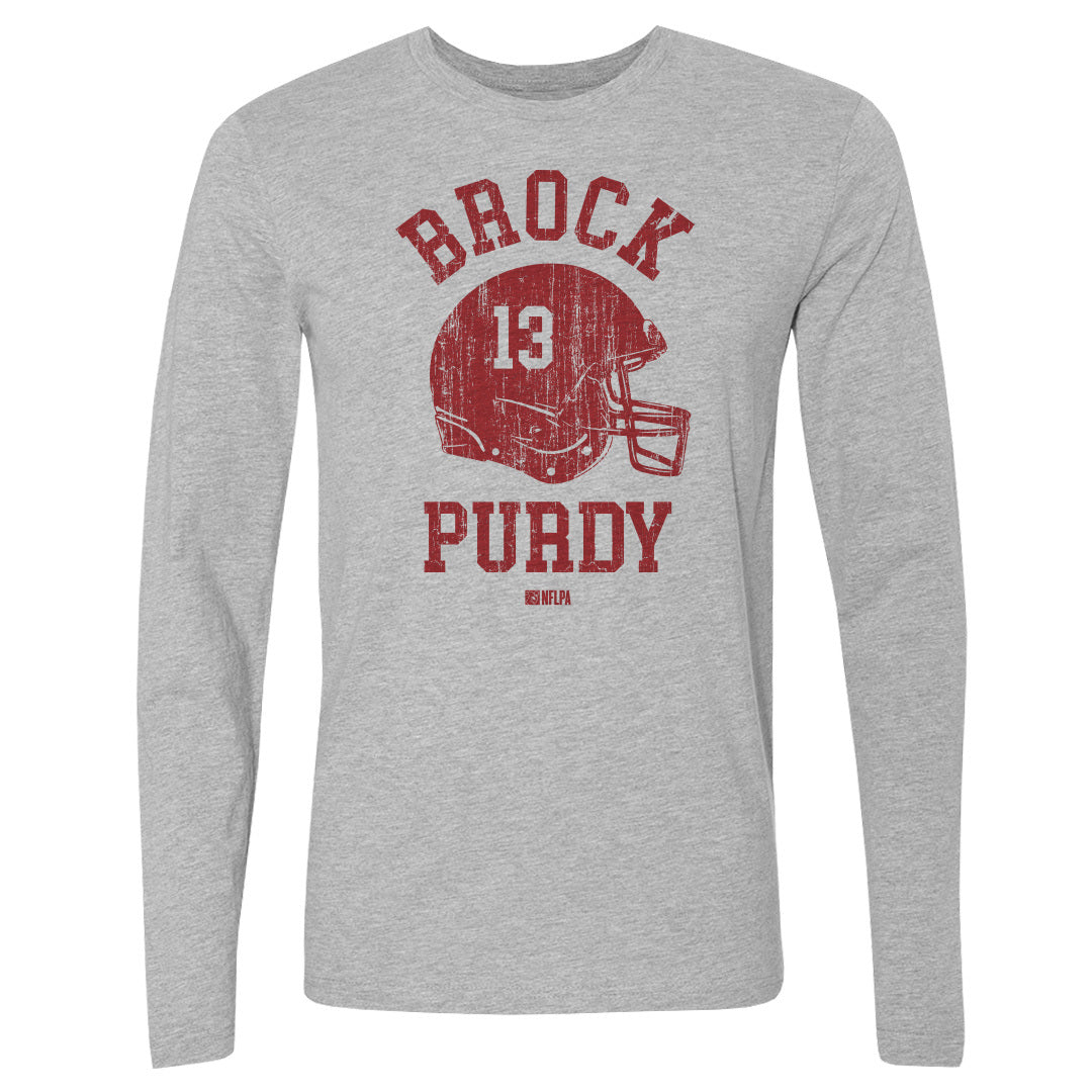 Brock Purdy Men's Long Sleeve T-Shirt | 500 LEVEL