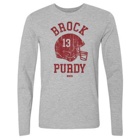 Brock Purdy Men's Long Sleeve T-Shirt | 500 LEVEL