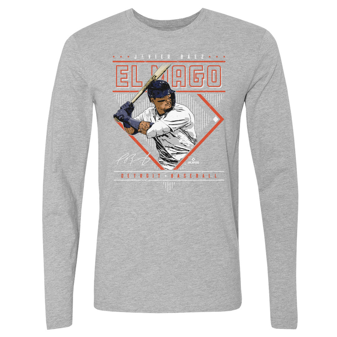 Javier Baez Men's Long Sleeve T-Shirt | 500 LEVEL