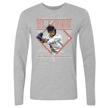 Javier Baez Men's Long Sleeve T-Shirt | 500 LEVEL
