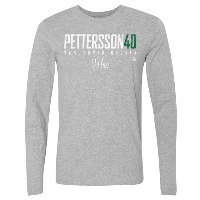 Elias Pettersson Men's Long Sleeve T-Shirt | 500 LEVEL