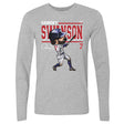 Dansby Swanson Men's Long Sleeve T-Shirt | 500 LEVEL