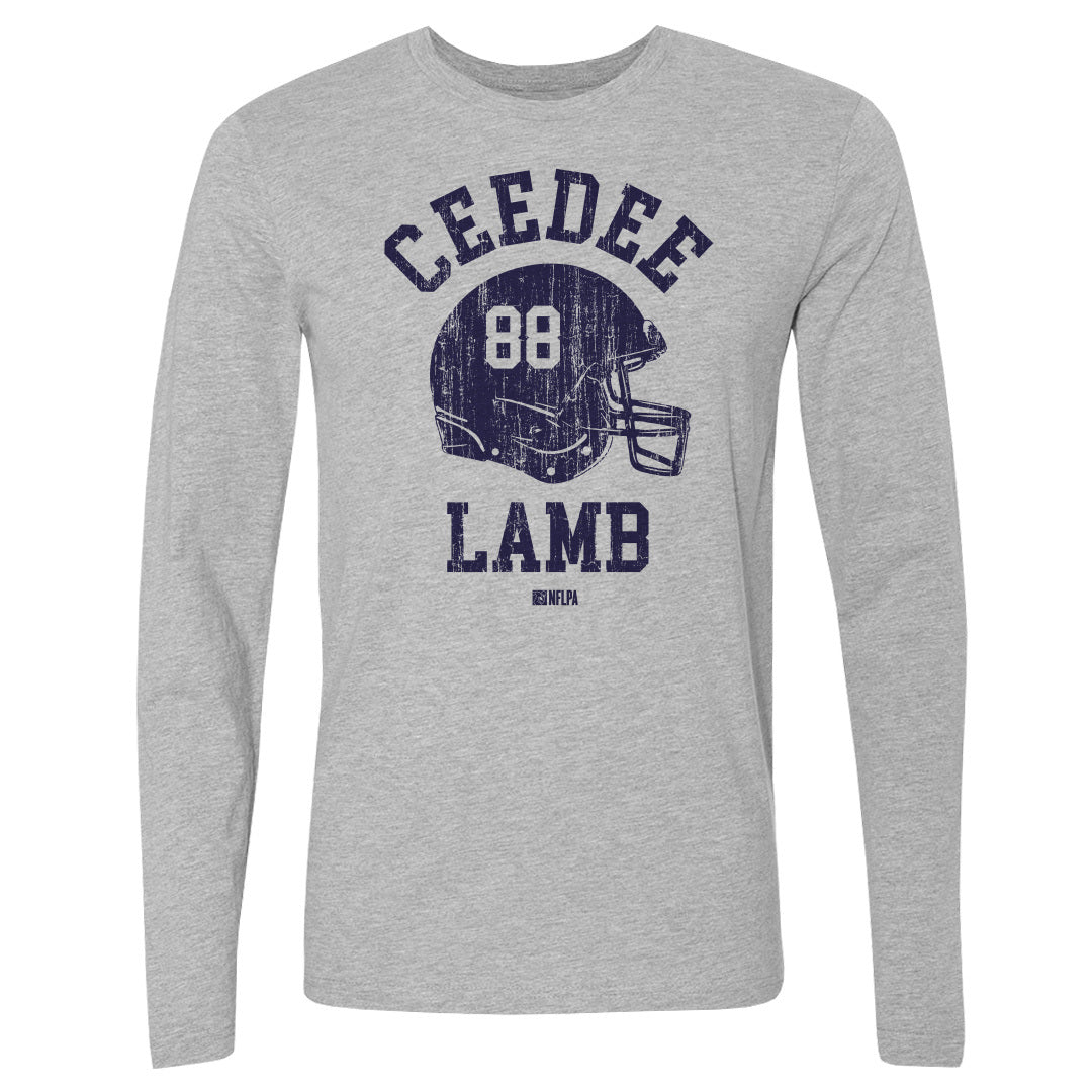 CeeDee Lamb Men's Long Sleeve T-Shirt | 500 LEVEL