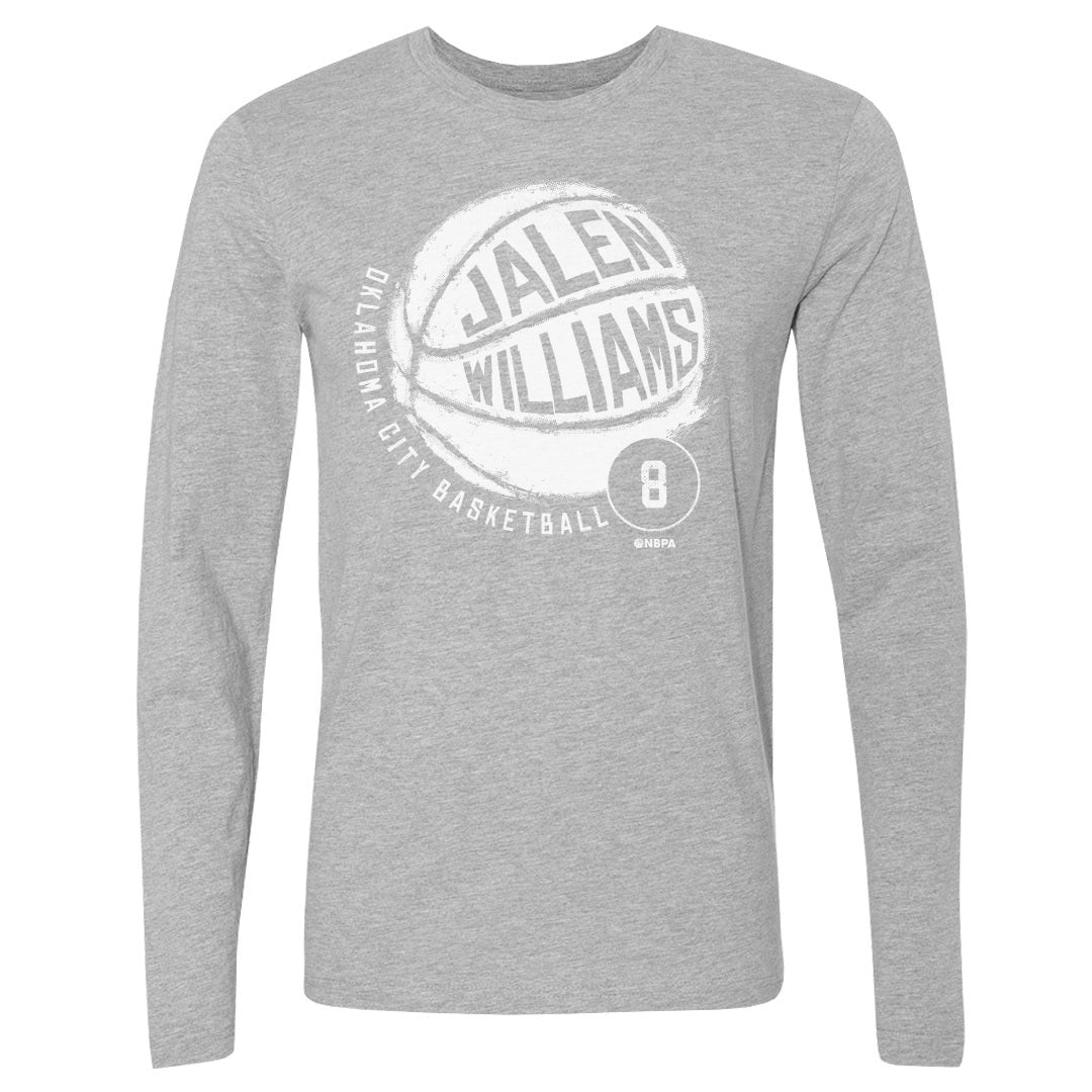 Jalen Williams Men&#39;s Long Sleeve T-Shirt | 500 LEVEL