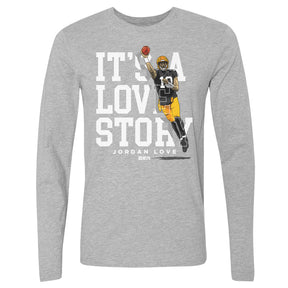 Jordan Love Men's Long Sleeve T-Shirt | 500 LEVEL