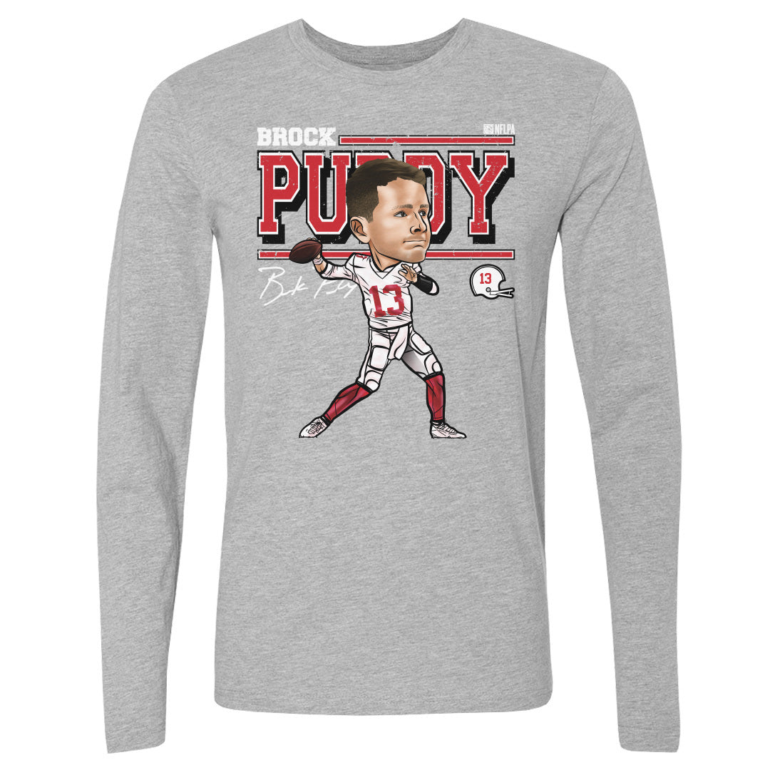 Brock Purdy Men's Long Sleeve T-Shirt | 500 LEVEL