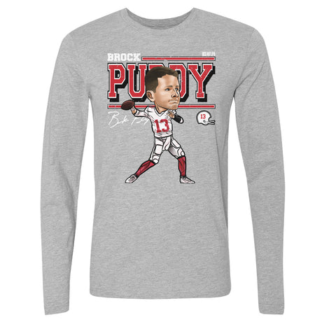 Brock Purdy Men's Long Sleeve T-Shirt | 500 LEVEL