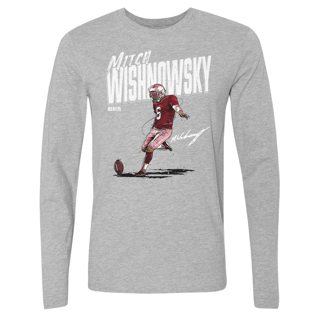 Mitch Wishnowsky Men&#39;s Long Sleeve T-Shirt | 500 LEVEL