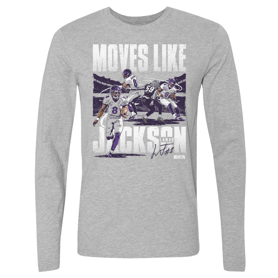 Lamar Jackson Men's Long Sleeve T-Shirt | 500 LEVEL