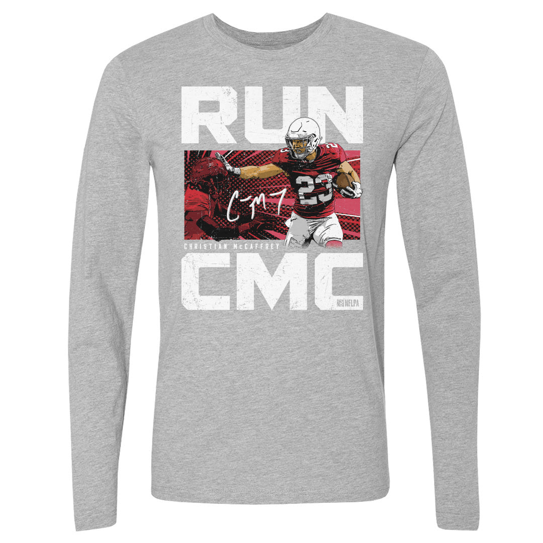 Christian McCaffrey Men's Long Sleeve T-Shirt | 500 LEVEL