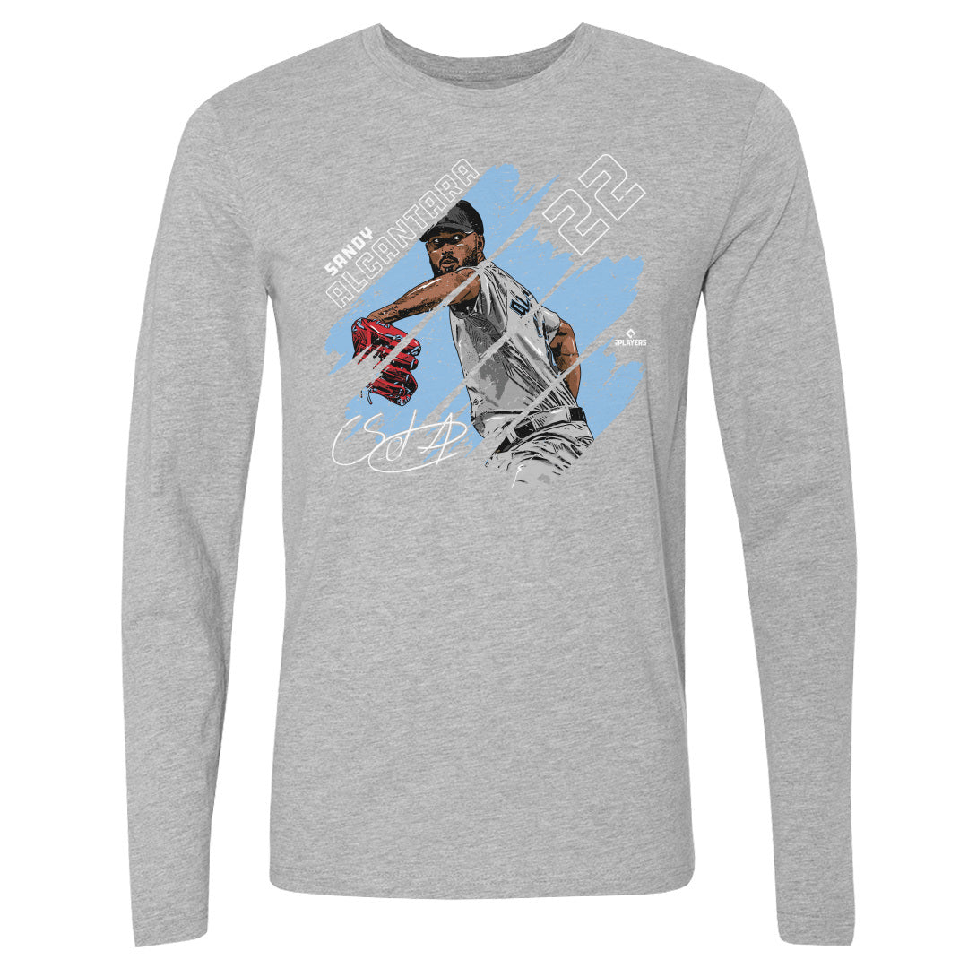 Sandy Alcantara Men's Long Sleeve T-Shirt | 500 LEVEL