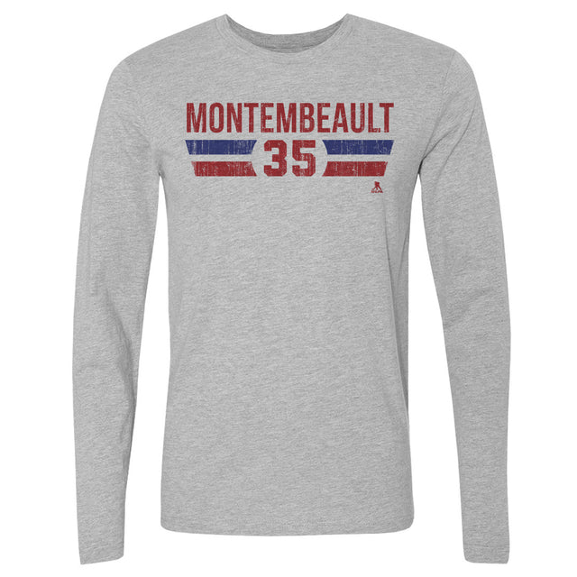 Sam Montembeault Men's Long Sleeve T-Shirt | 500 LEVEL