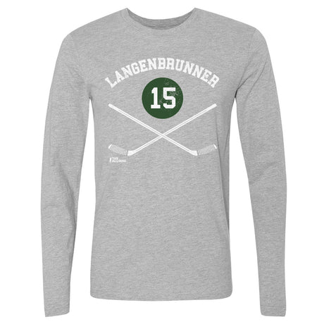 Jamie Langenbrunner Men's Long Sleeve T-Shirt | 500 LEVEL