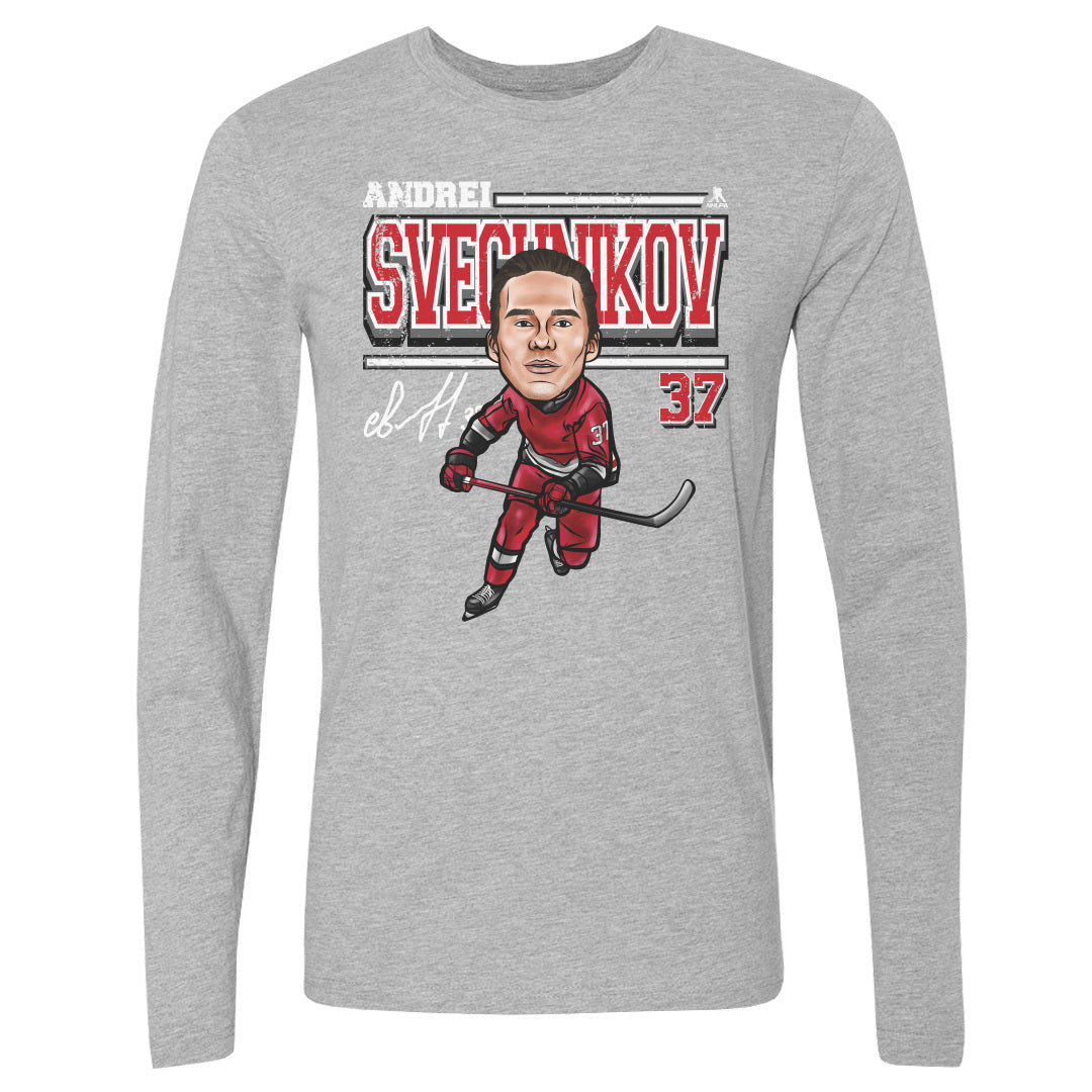 Andrei Svechnikov Men's Long Sleeve T-Shirt | 500 LEVEL