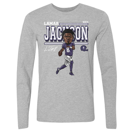 Lamar Jackson Men's Long Sleeve T-Shirt | 500 LEVEL