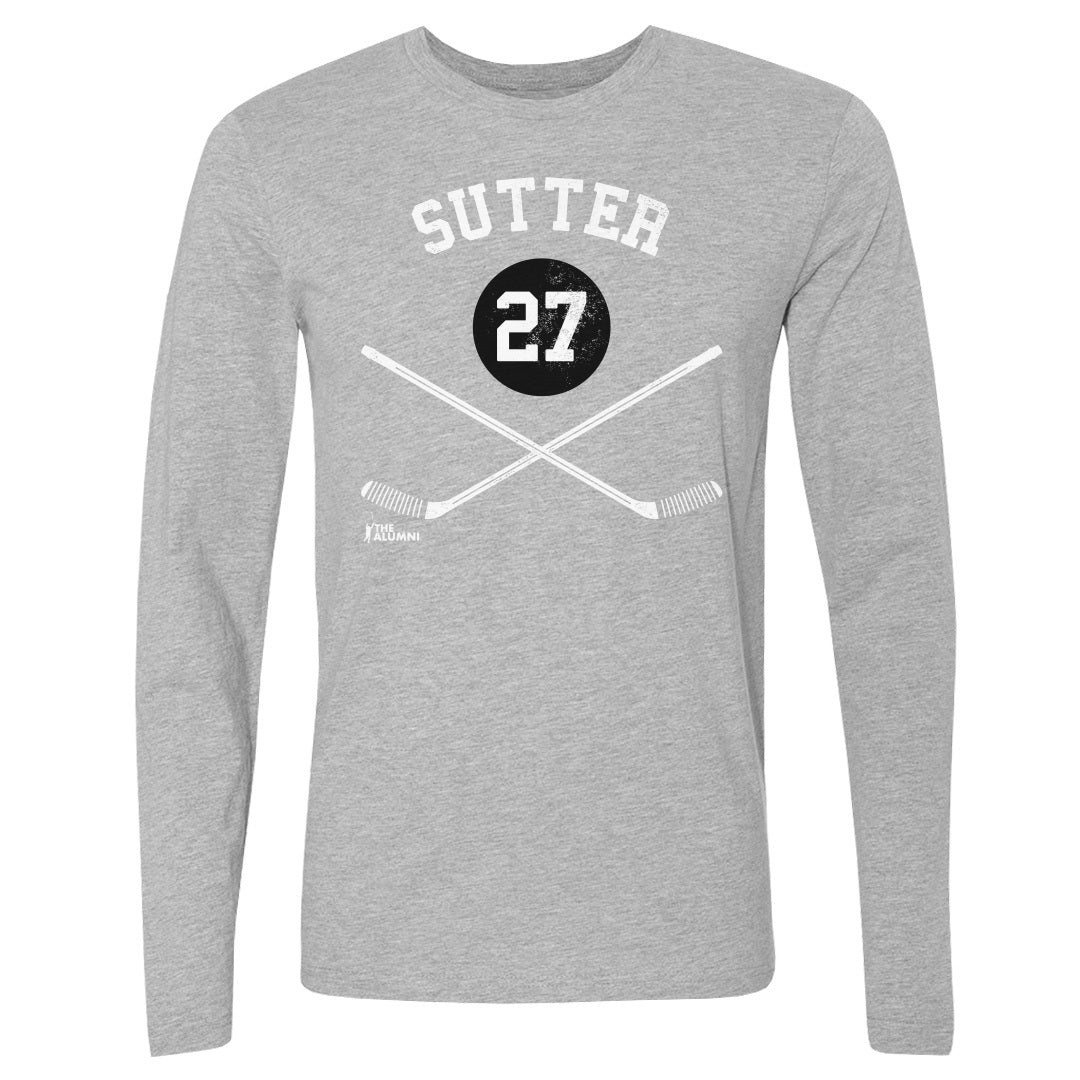 Darryl Sutter Men&#39;s Long Sleeve T-Shirt | 500 LEVEL