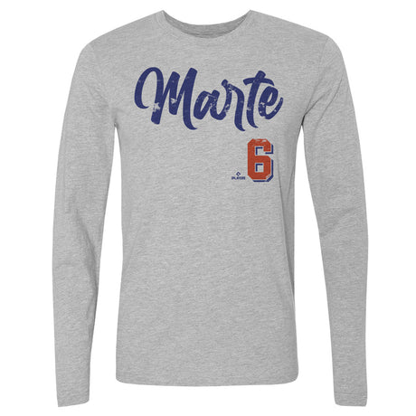 Starling Marte Men's Long Sleeve T-Shirt | 500 LEVEL