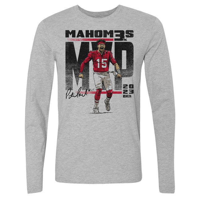 Patrick Mahomes Men's Long Sleeve T-Shirt | 500 LEVEL