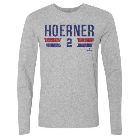 Nico Hoerner Men's Long Sleeve T-Shirt | 500 LEVEL