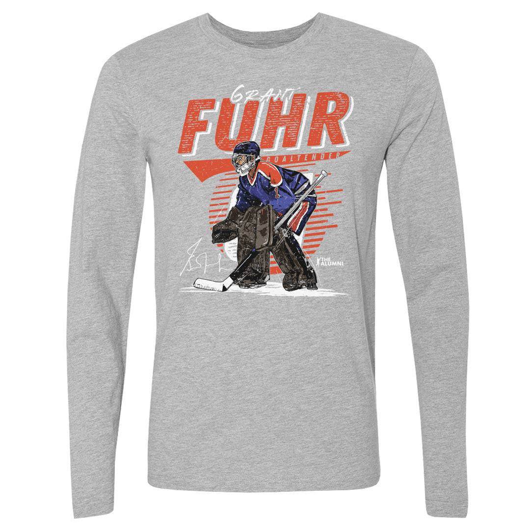 Grant Fuhr Men&#39;s Long Sleeve T-Shirt | 500 LEVEL
