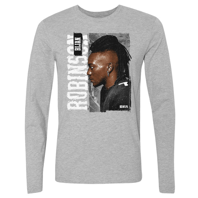 Bijan Robinson Men's Long Sleeve T-Shirt | 500 LEVEL
