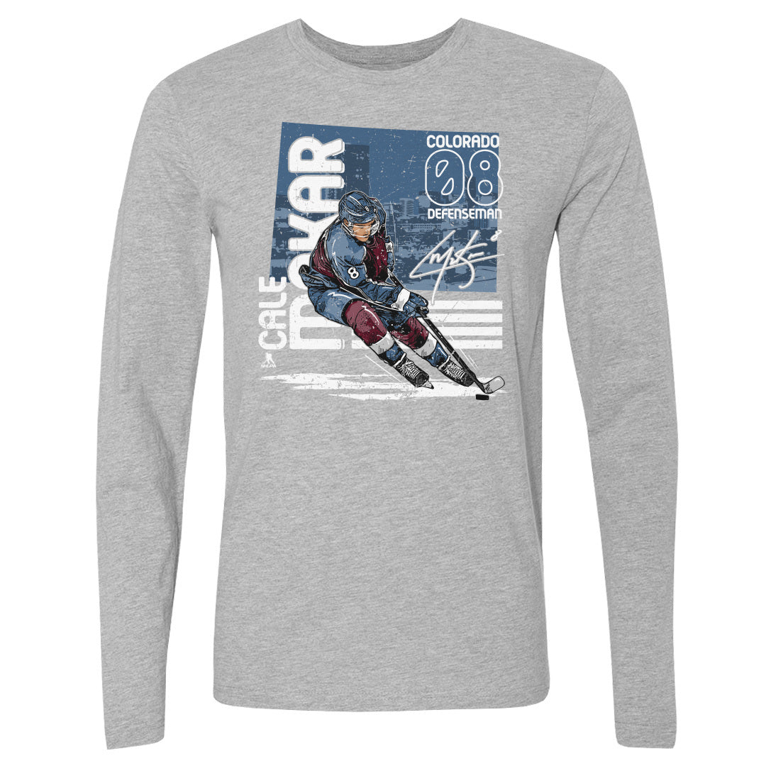 Cale Makar Men's Long Sleeve T-Shirt | 500 LEVEL