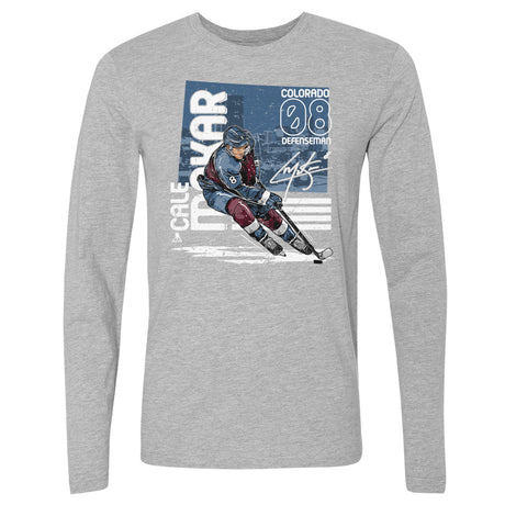 Cale Makar Men's Long Sleeve T-Shirt | 500 LEVEL