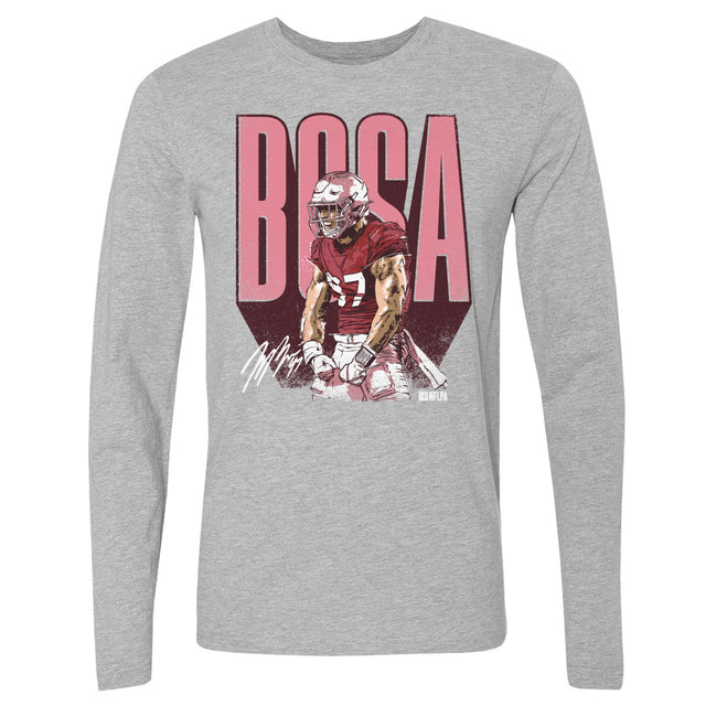 Nick Bosa Men's Long Sleeve T-Shirt | 500 LEVEL