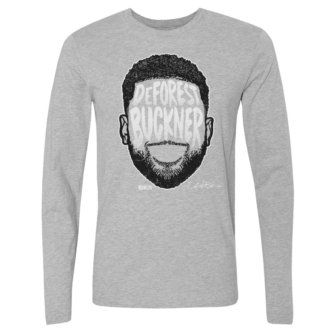 DeForest Buckner Men's Long Sleeve T-Shirt | 500 LEVEL