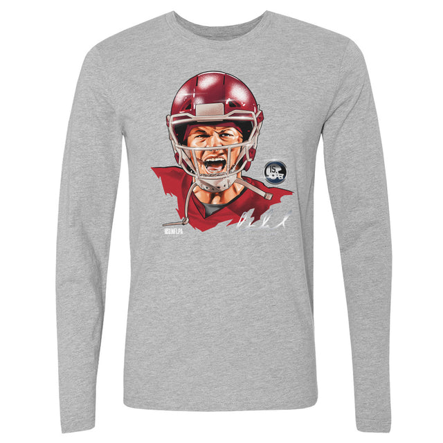 Patrick Mahomes Men's Long Sleeve T-Shirt | 500 LEVEL